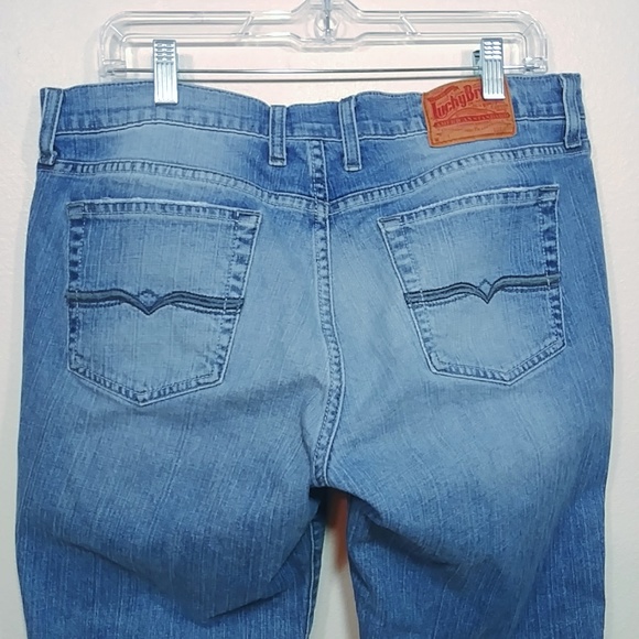 Lucky Brand Classic Rider Crop size 14/32 - Picture 4 of 8